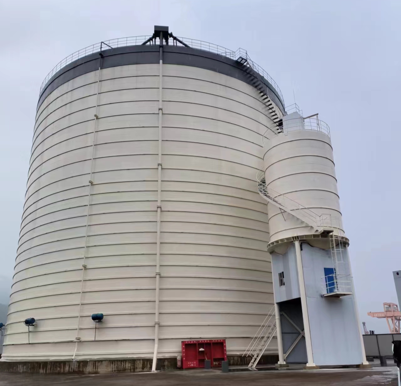 柳城10万吨水泥钢板库