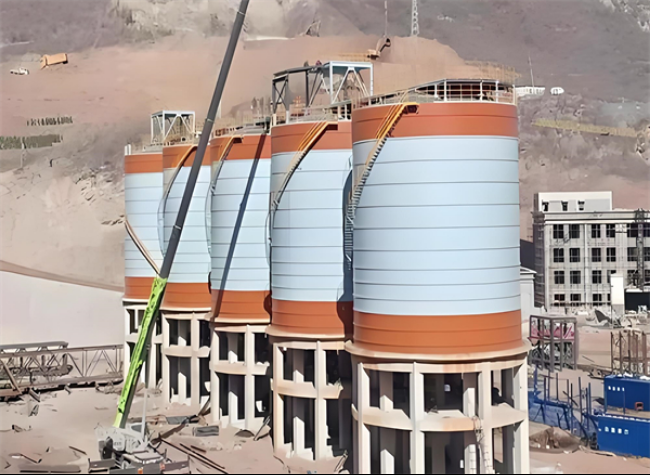 柳城高架钢板仓