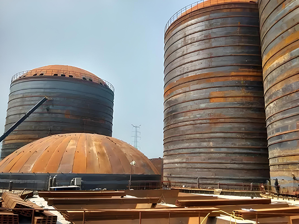 柳城焦粉钢板仓